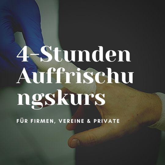 Erste-Hilfe-Kurs 4 Stunden Auffrischungskurs