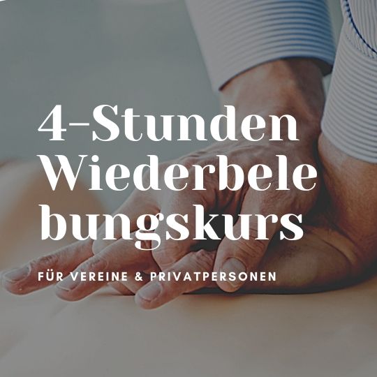 Erste-Hilfe-Kurs 4 Stunden Wiederbelebungskurs